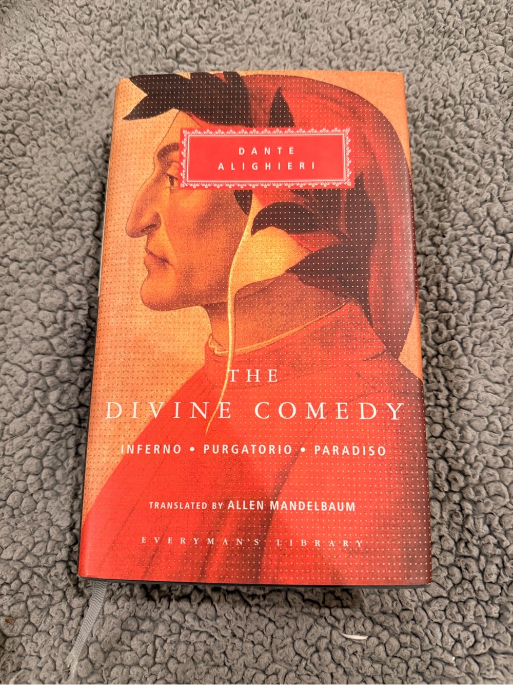 Dante’ - The Divine Comedy - Red and Orange Cover